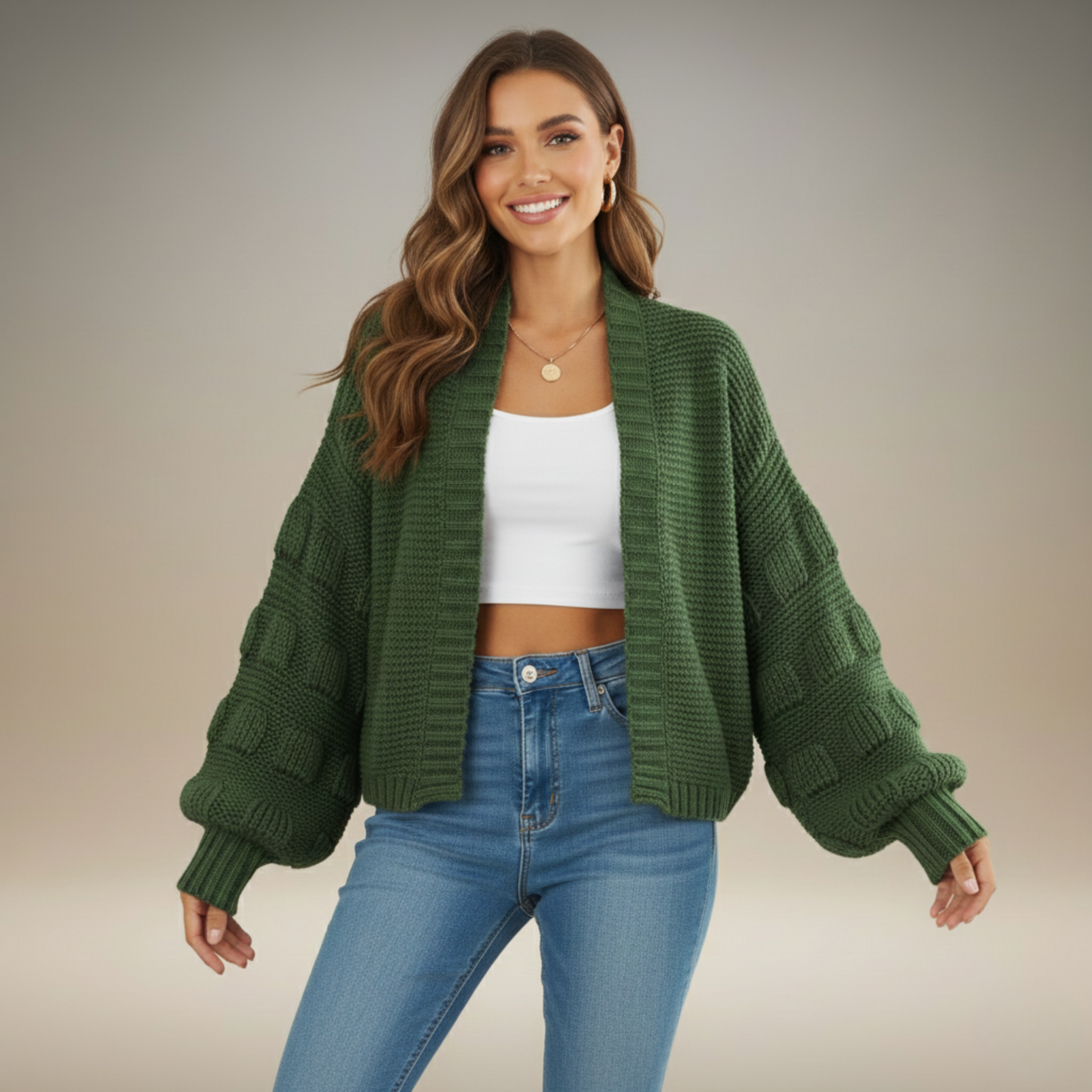 Olivia | Cozy Long Sleeve Cardigan for Women