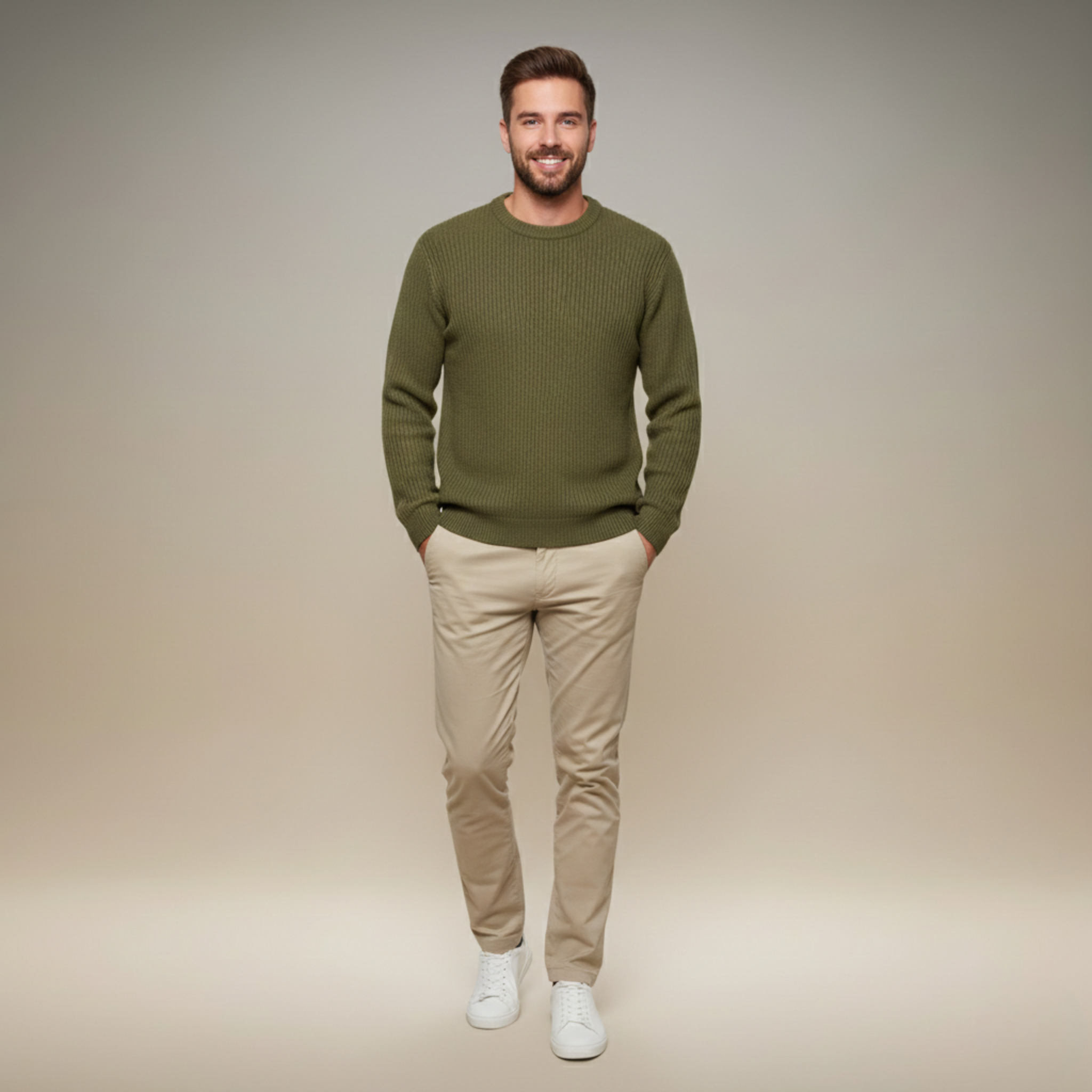 Ethan | Men's Half Zip Sweater with Timeless Elegance | Versatile Style for All Seasons
