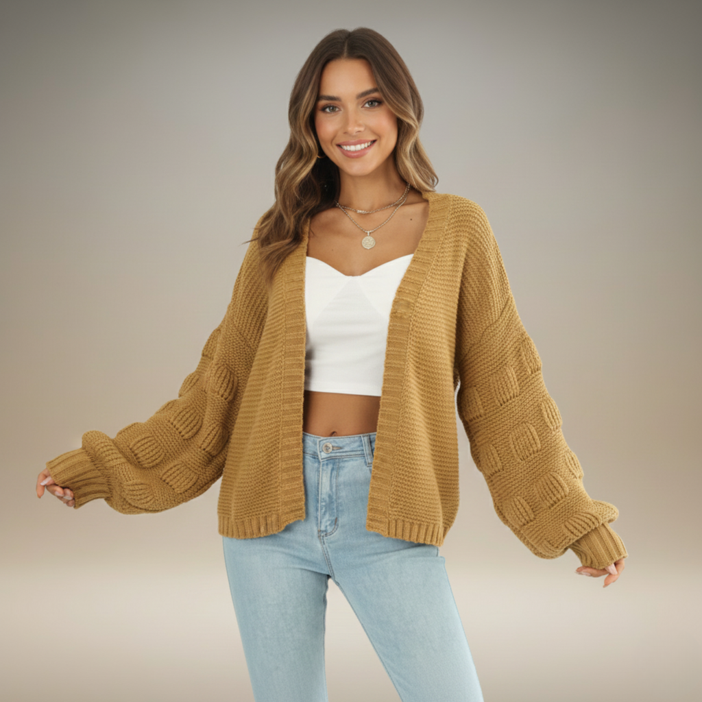 Olivia | Cozy Long Sleeve Cardigan for Women