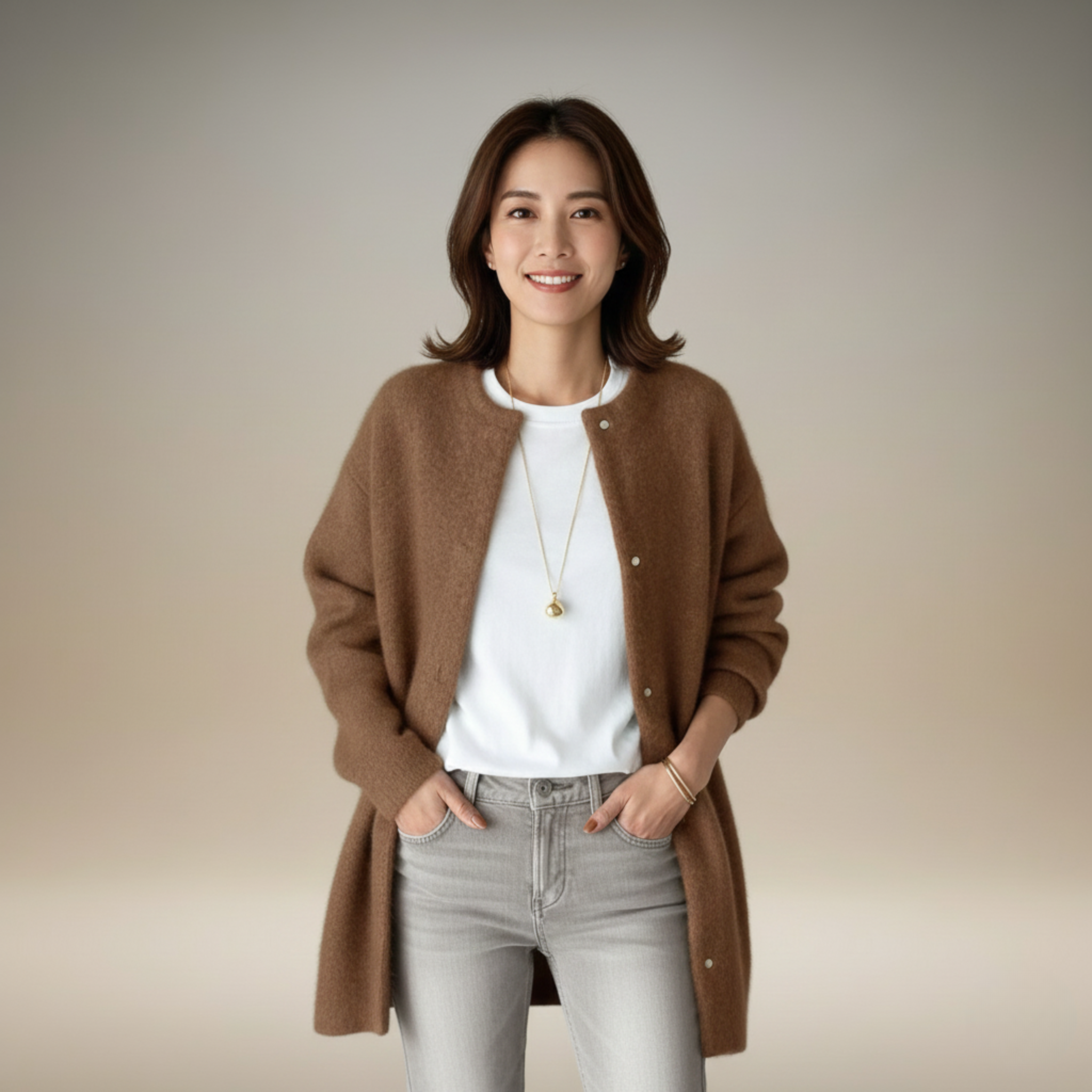 Olivia | Elegant Warm Long Cardigan for Women