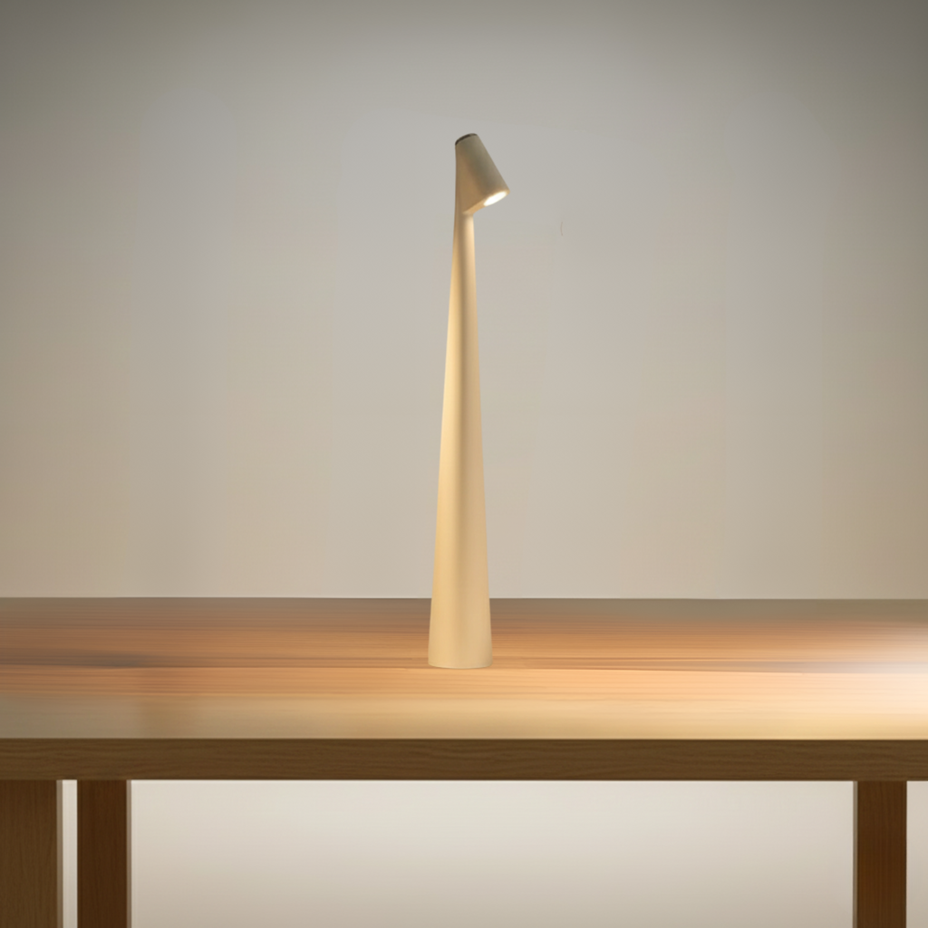 NordicGlow | Elegant Cordless Battery Operated Table Lamp for Mood Lighting