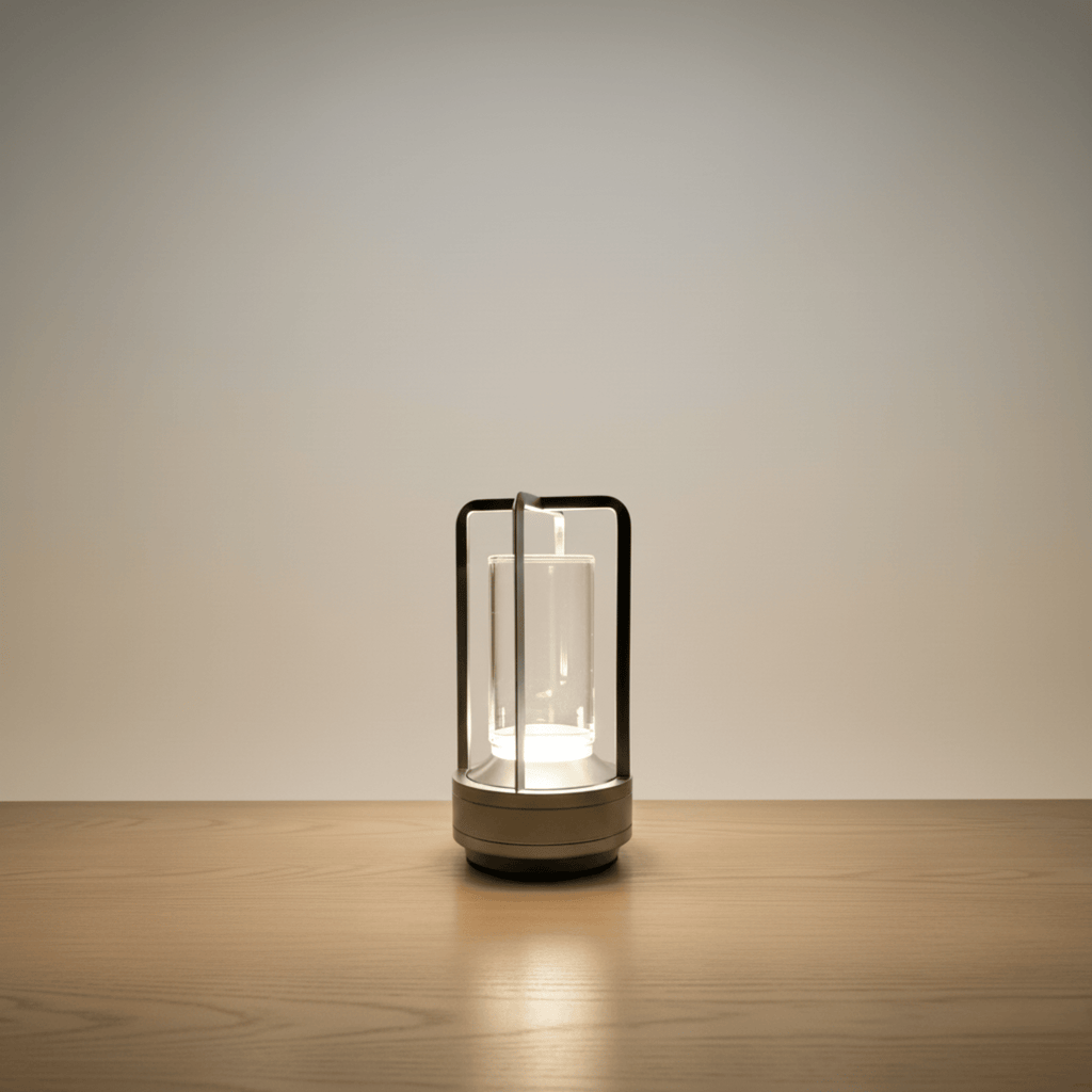 LuminaraGlow | Stylish Portable LED Camping Lantern for Outdoor Lights