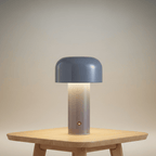 MushroomGlow | Chic Cordless Touch Control Table Lamp for Modern Spaces