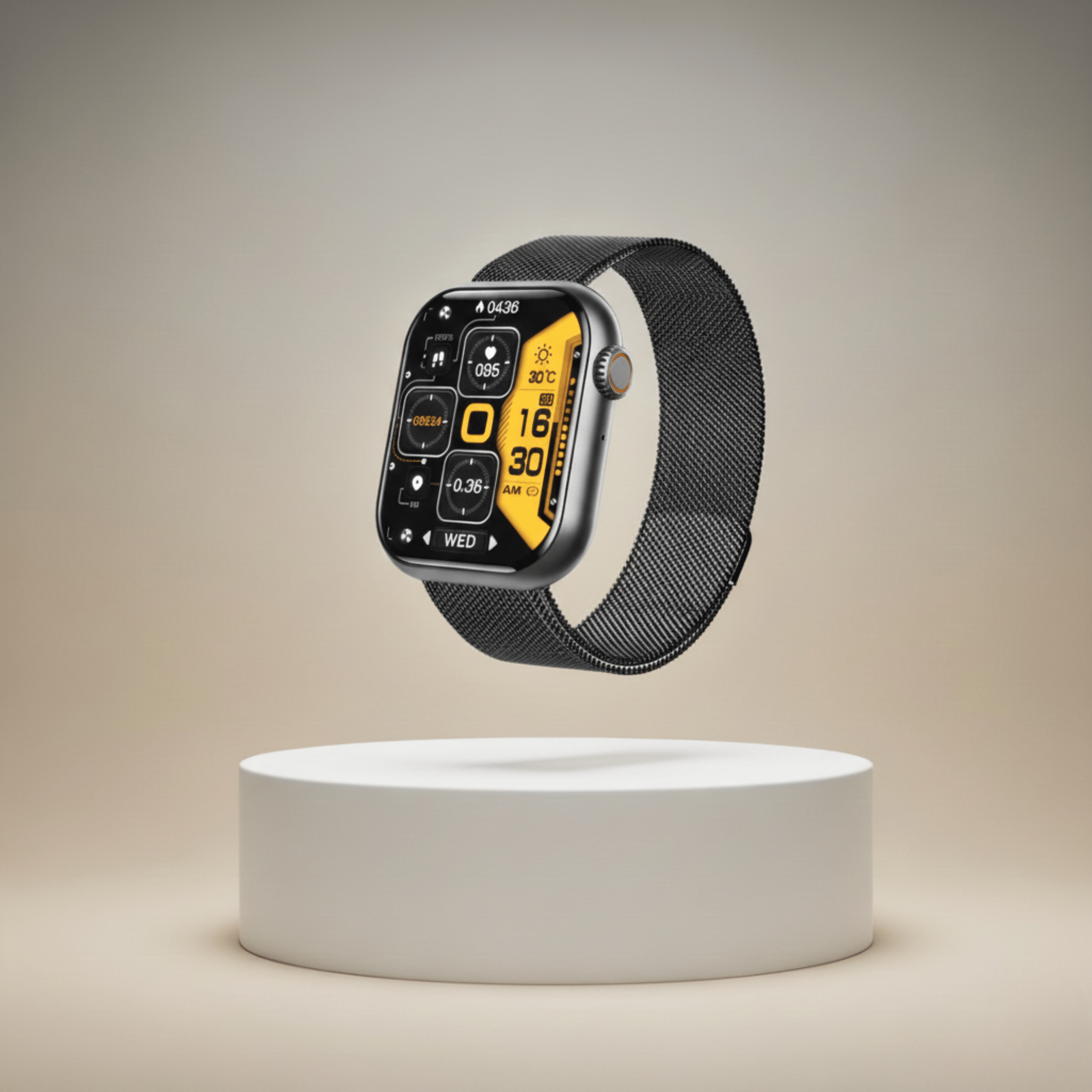 PulseWave | Innovative Smart Health Monitoring Fitness Smartwatch