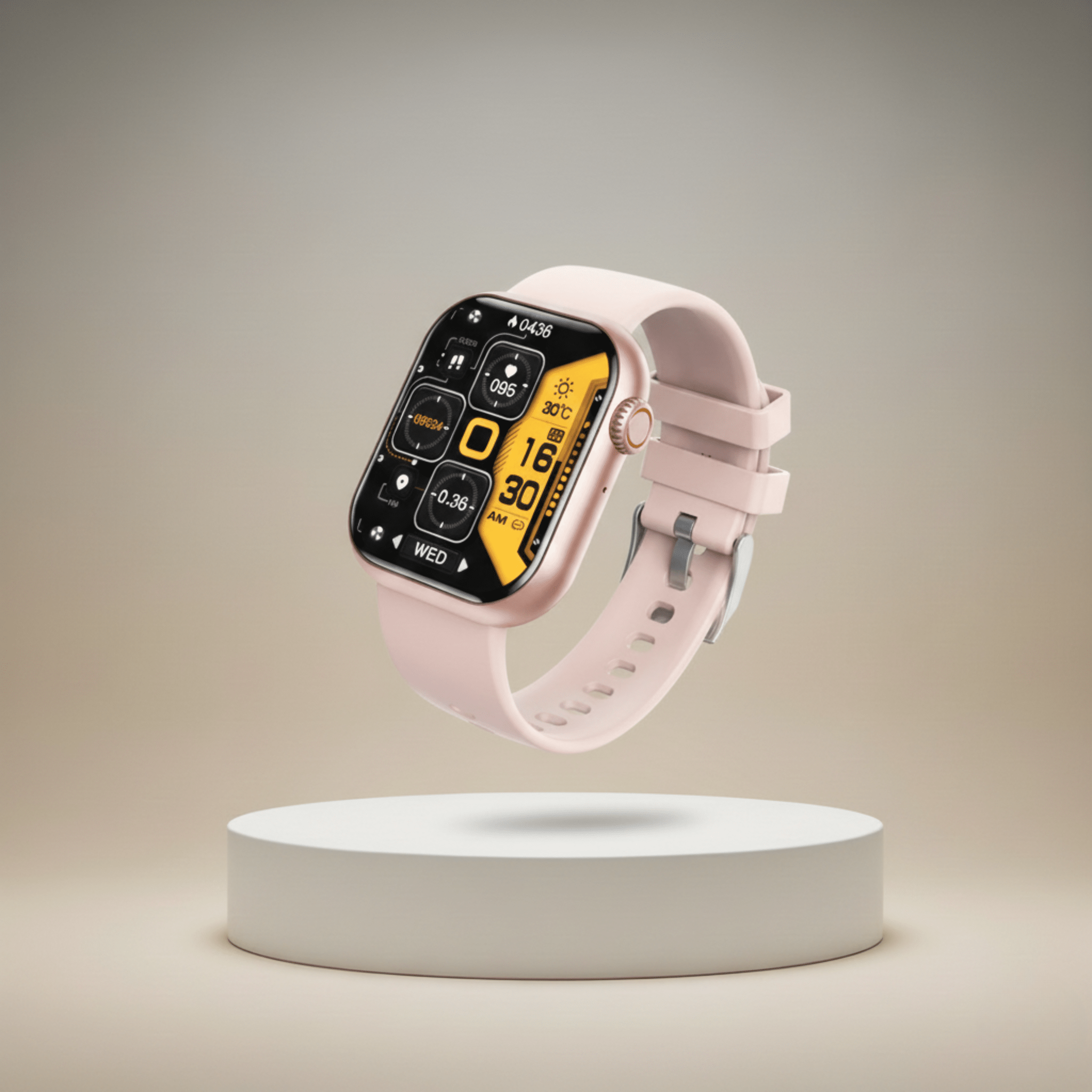 PulseWave | Innovative Smart Health Monitoring Fitness Smartwatch