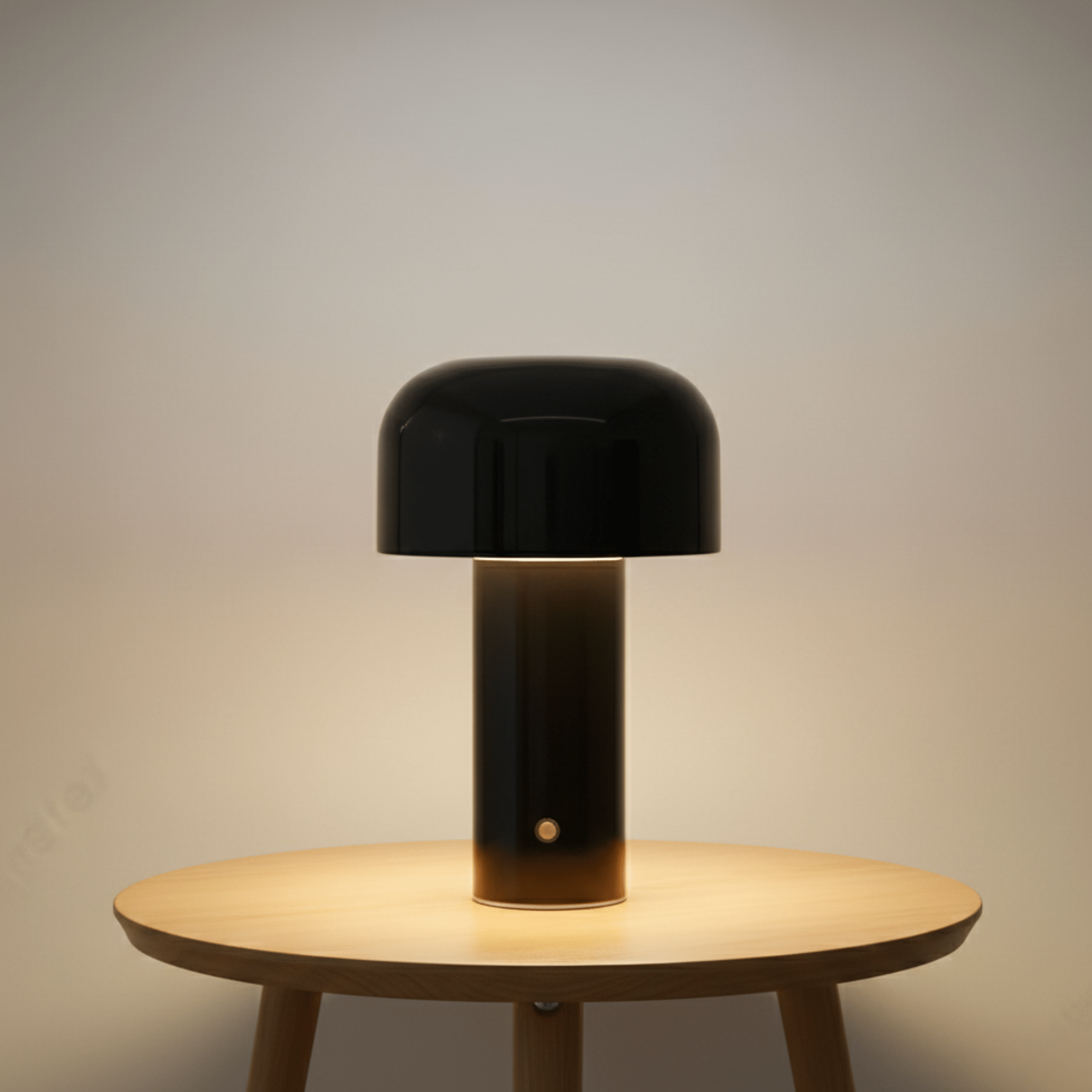 MushroomGlow | Chic Cordless Touch Control Table Lamp for Modern Spaces