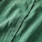 Blouse Women | Peter Pan Collar & Ruffle Sleeve Button-Front