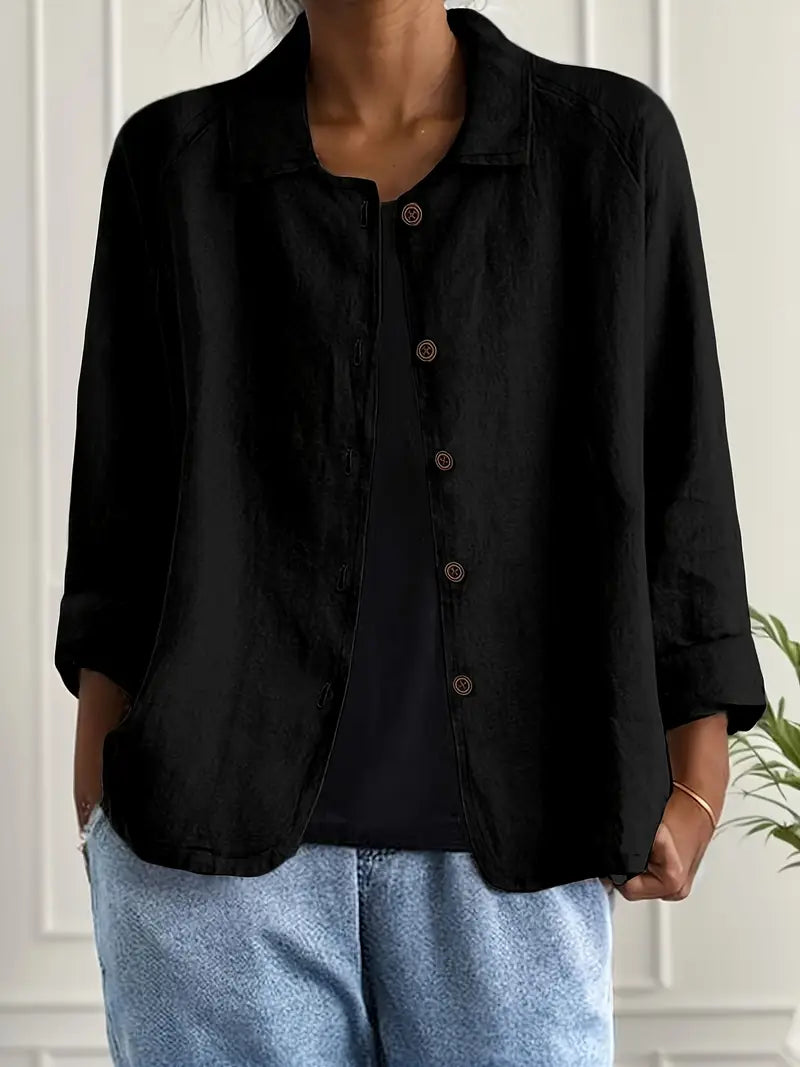Blouse Women's | Classic Button-Down & Relaxed Fit
