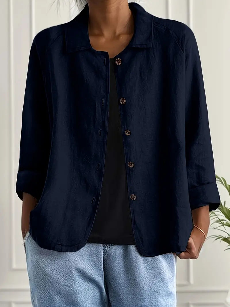 Blouse Women's | Classic Button-Down & Relaxed Fit
