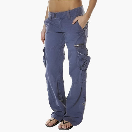 Cargo Trousers Women | Multi-Pocket & Relaxed Street Style Fit