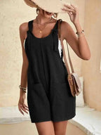 Carsen | Lightweight Linen Summer Romper 2