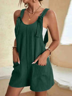 Carsen | Lightweight Linen Summer Romper 4