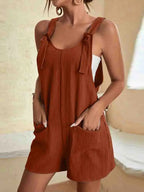 Carsen | Lightweight Linen Summer Romper 5