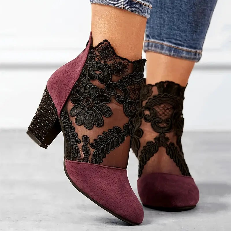 Charlotte | Women's White Heels 0