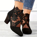 Charlotte | Women's White Heels 2