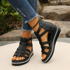 Chloe | Elegant Wedge Sandals 0