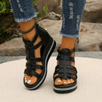 Chloe | Elegant Wedge Sandals 8