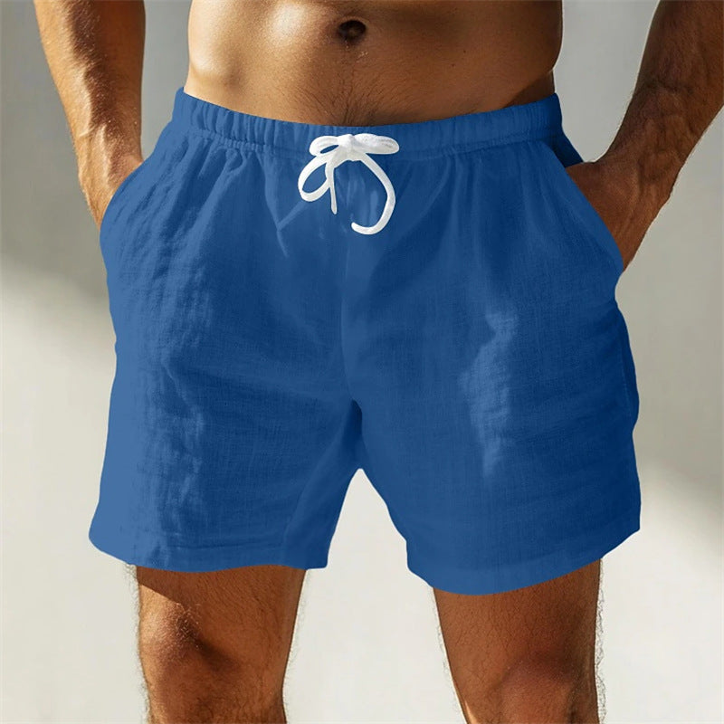 Dylan Cotton Men's Shorts - Breathable Cut with Loose Fit and Summer Half Thigh Length 1