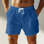 Dylan Cotton Men's Shorts - Breathable Cut with Loose Fit and Summer Half Thigh Length 1