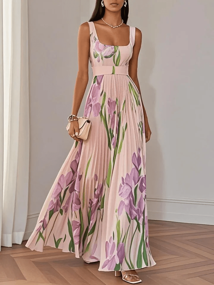 Mia | Elegant Chiffon Maxi Dress for Women 5