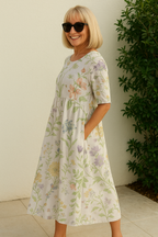 Eliza | Relaxed Midi Dress - Effortless Elegance, Everyday Comfort 3