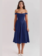 Ella | Elegant Black Maxi Dress for Women