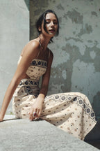 Ella | Elegant Summer A-Line White Dress 2