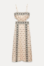 Ella | Elegant Summer A-Line White Dress 4