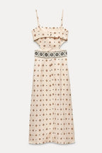 Ella | Elegant Summer A-Line White Dress 5