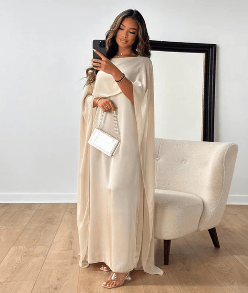 Emma | Elegant Long Sleeve Maxi Dress for Women