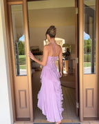 Emma | Elegant Long Sleeve Maxi Dress for Women