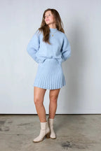 Emma | Elegant Pleated Sweater and Skirt Set 3