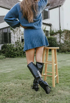 Emma | Elegant Pleated Sweater and Skirt Set 8