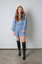 Emma | Elegant Pleated Sweater and Skirt Set 9