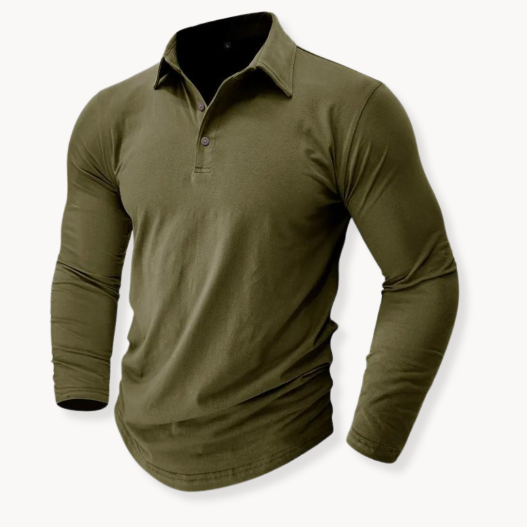 Ethan | Classic Comfortable Mens Polo Shirt, Timeless Style and Versatile Fit