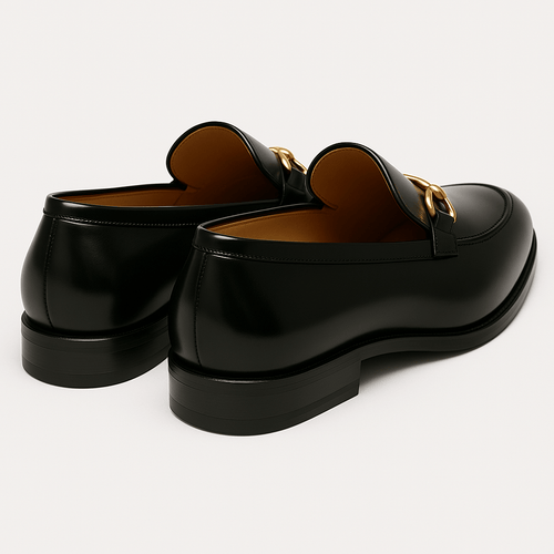 Ethan | Sleek Stylish Black Loafers for Men