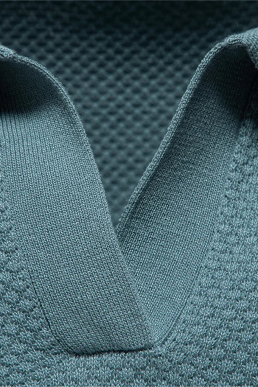 Ethan | Textured Casual Short Sleeve Mens Polo Shirt