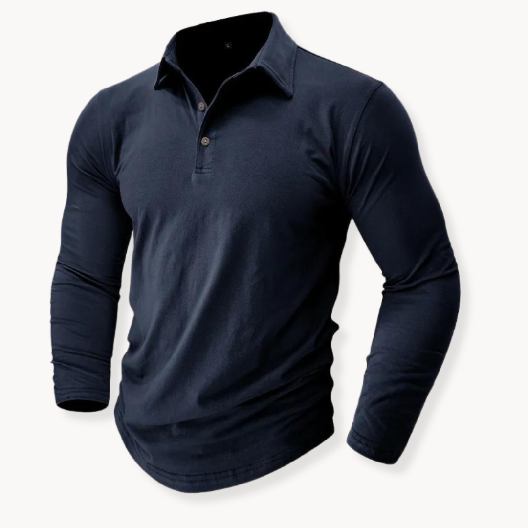 Ethan | Classic Comfortable Mens Polo Shirt, Timeless Style and Versatile Fit 0