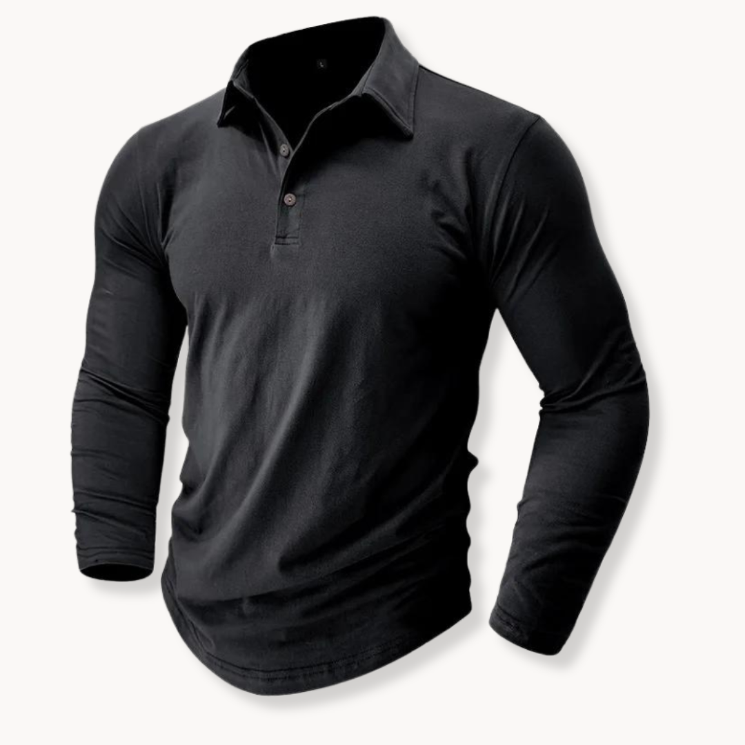 Ethan | Classic Comfortable Mens Polo Shirt, Timeless Style and Versatile Fit 1