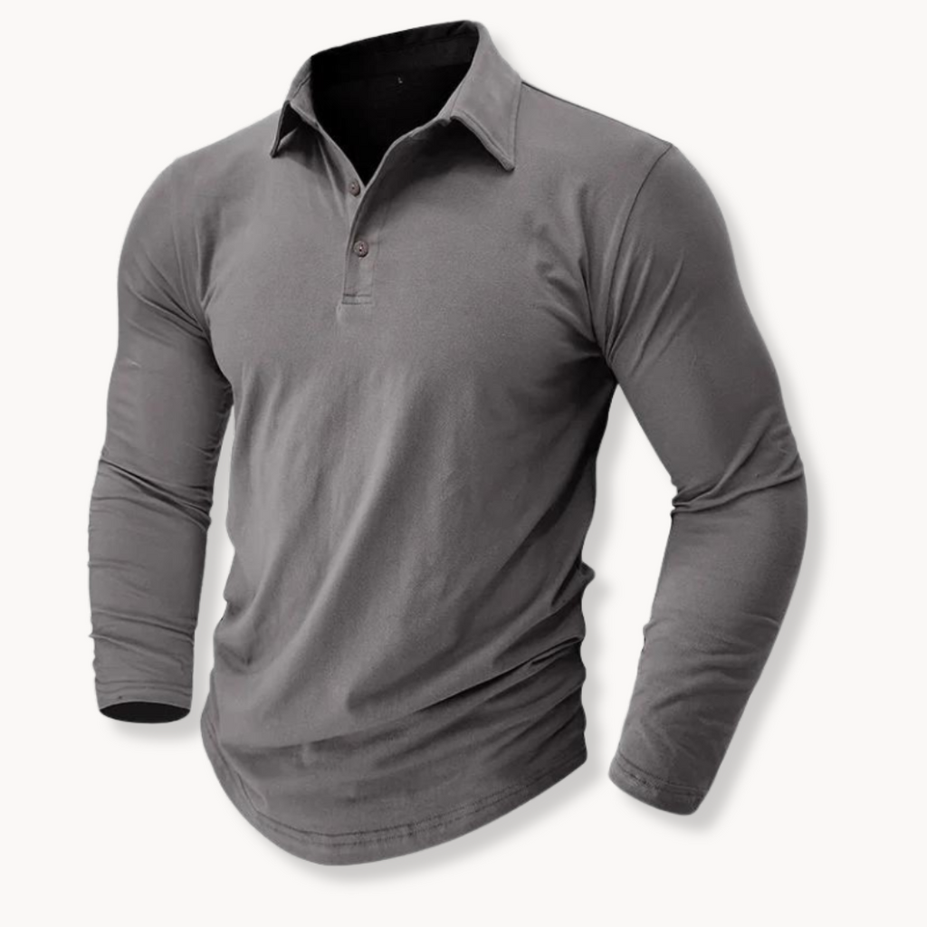 Ethan | Classic Comfortable Mens Polo Shirt, Timeless Style and Versatile Fit 3