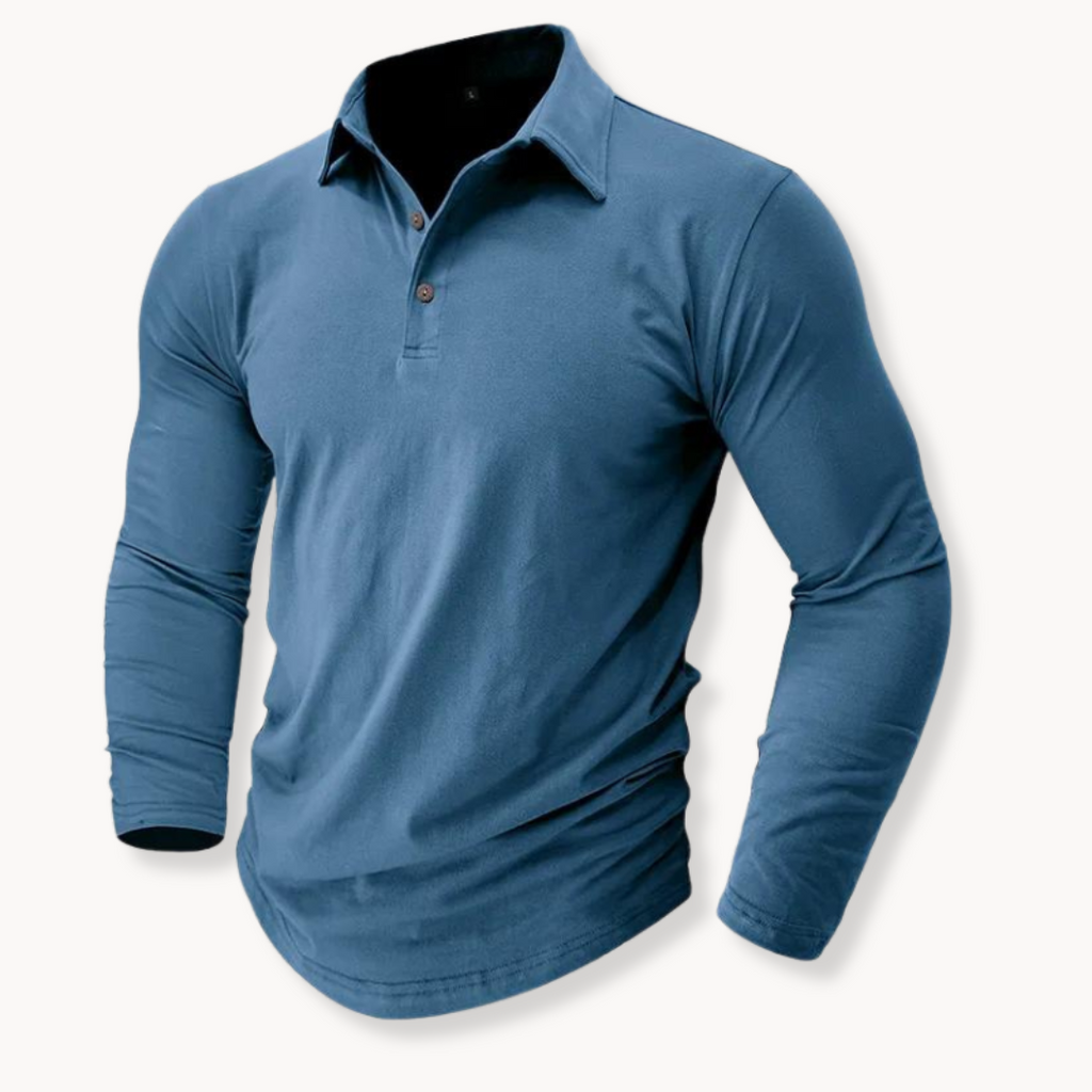 Ethan | Classic Comfortable Mens Polo Shirt, Timeless Style and Versatile Fit 5