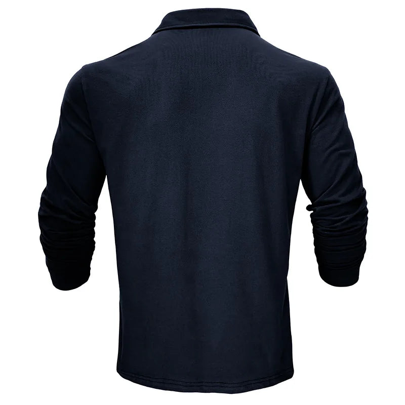 Ethan | Classic Comfortable Mens Polo Shirt, Timeless Style and Versatile Fit 7