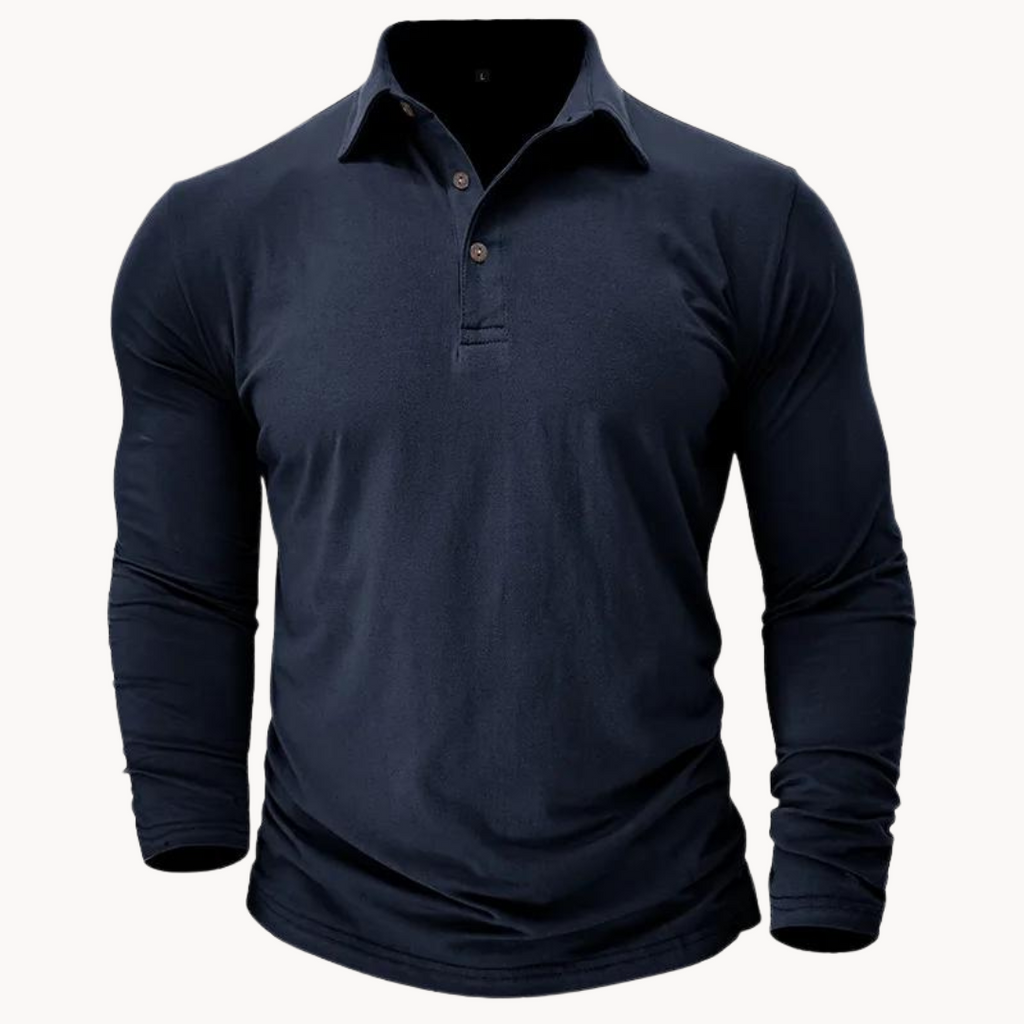 Ethan | Classic Comfortable Mens Polo Shirt, Timeless Style and Versatile Fit 8