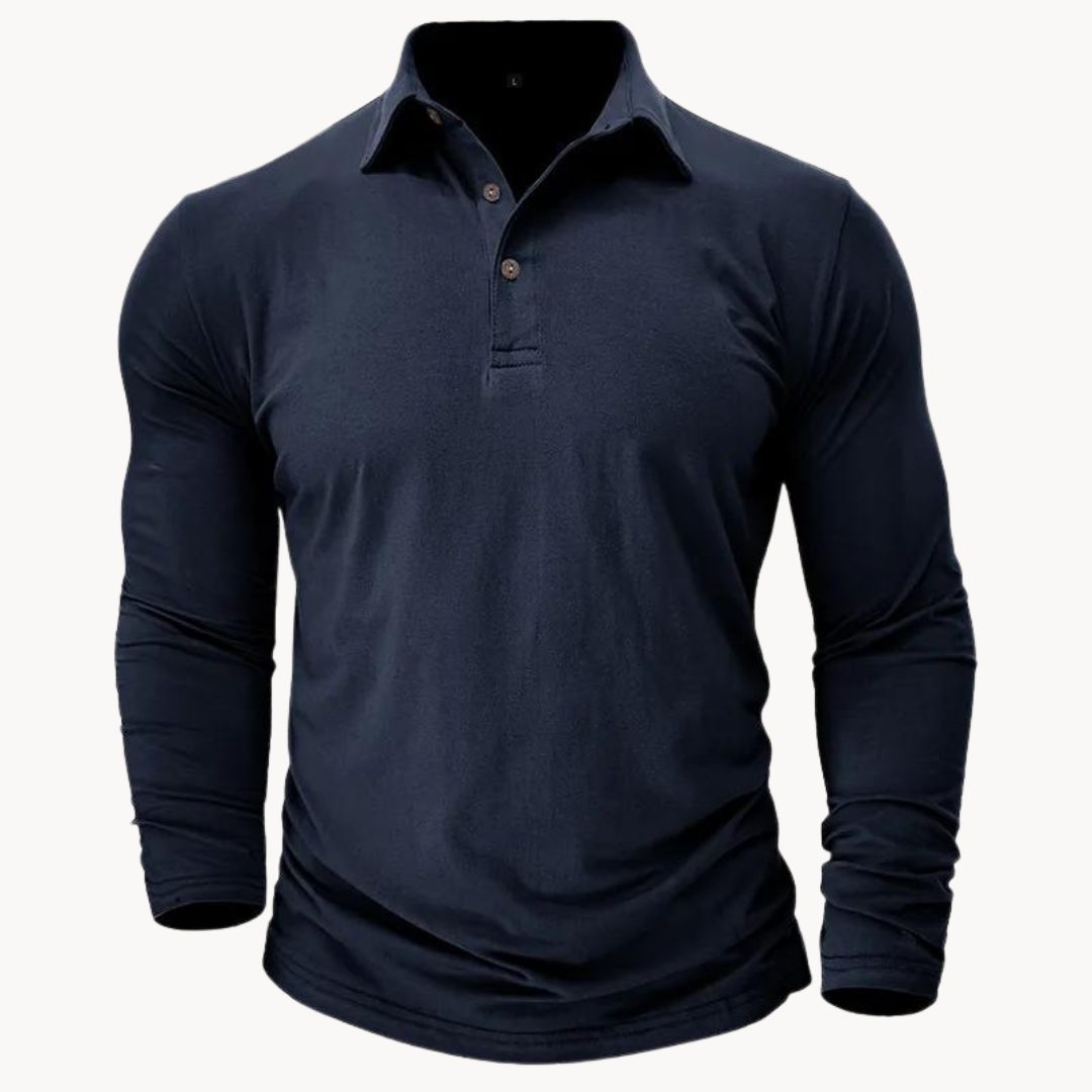 Ethan | Classic Comfortable Mens Polo Shirt, Timeless Style and Versatile Fit 8