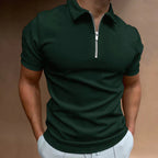 Ethan | Modern Fit Stylish Men's Polo Shirt with Zip Closure 4