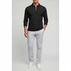 Ethan | Modern Long Sleeve Polo Shirt for Men 0