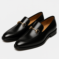 Ethan | Sleek Stylish Black Loafers for Men 0
