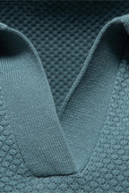 Ethan | Textured Casual Short Sleeve Mens Polo Shirt 8