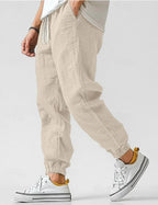 Men's Pants | Elasticated Cuff & Drawstring Waist