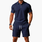 HARRINGTON OXFORD | POLO AND SHORTS SET FOR MEN 1